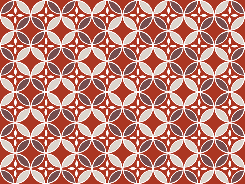 乙烯基地毯镶嵌艺术图案混合 - TenStickers