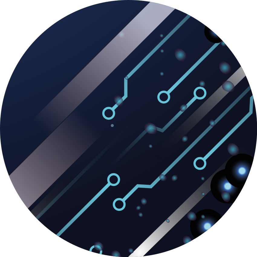 乙烯基地毯电路板图案 - TenStickers