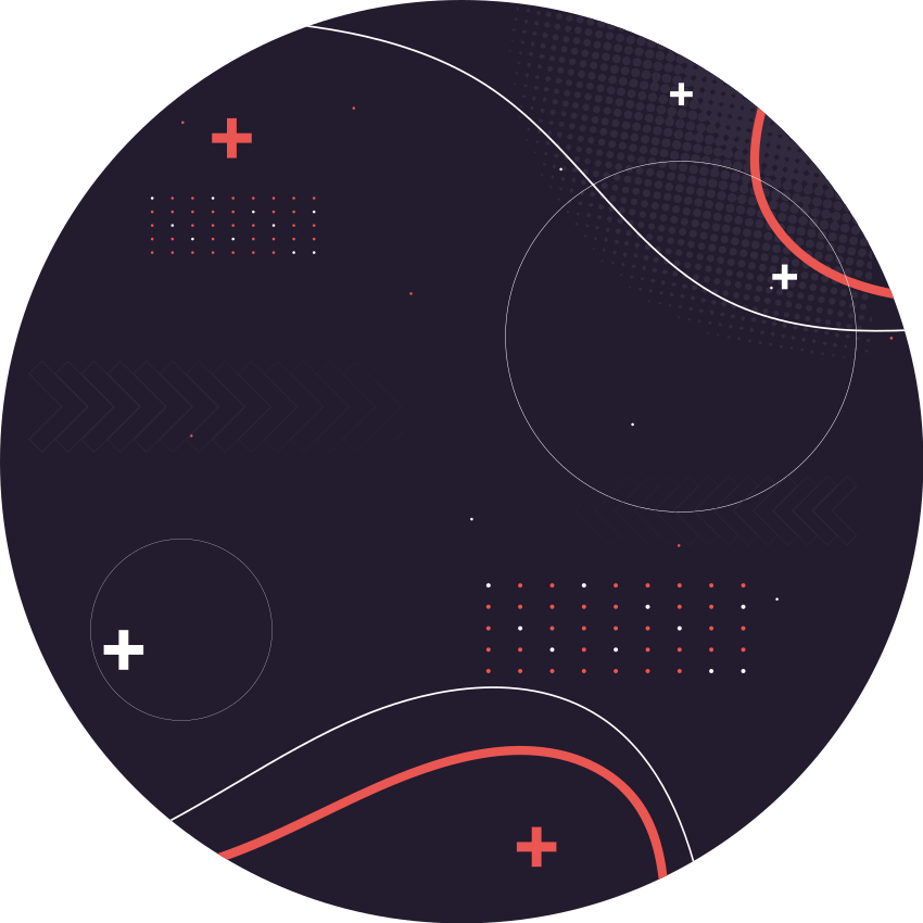 乙烯基地毯展现抽象曲线图案 - TenStickers