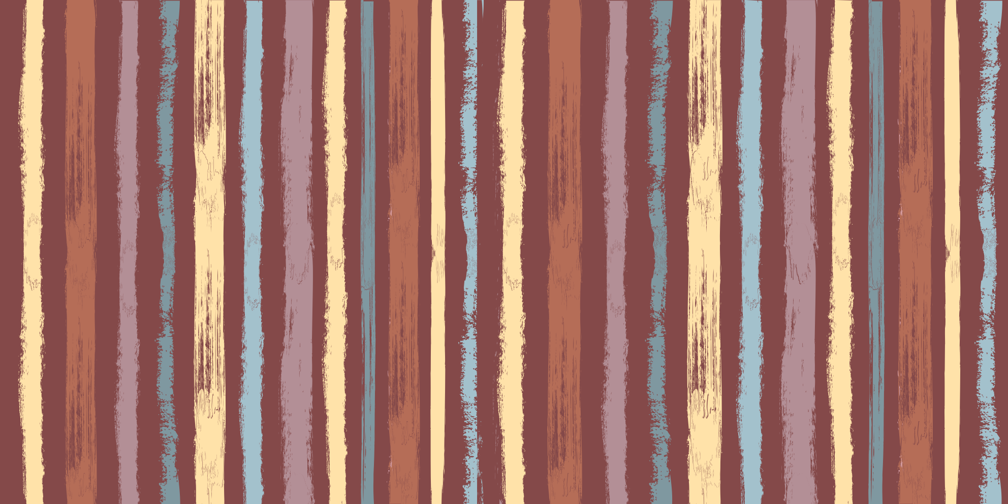 乙烯基地毯条纹手绘布艺效果 - TenStickers