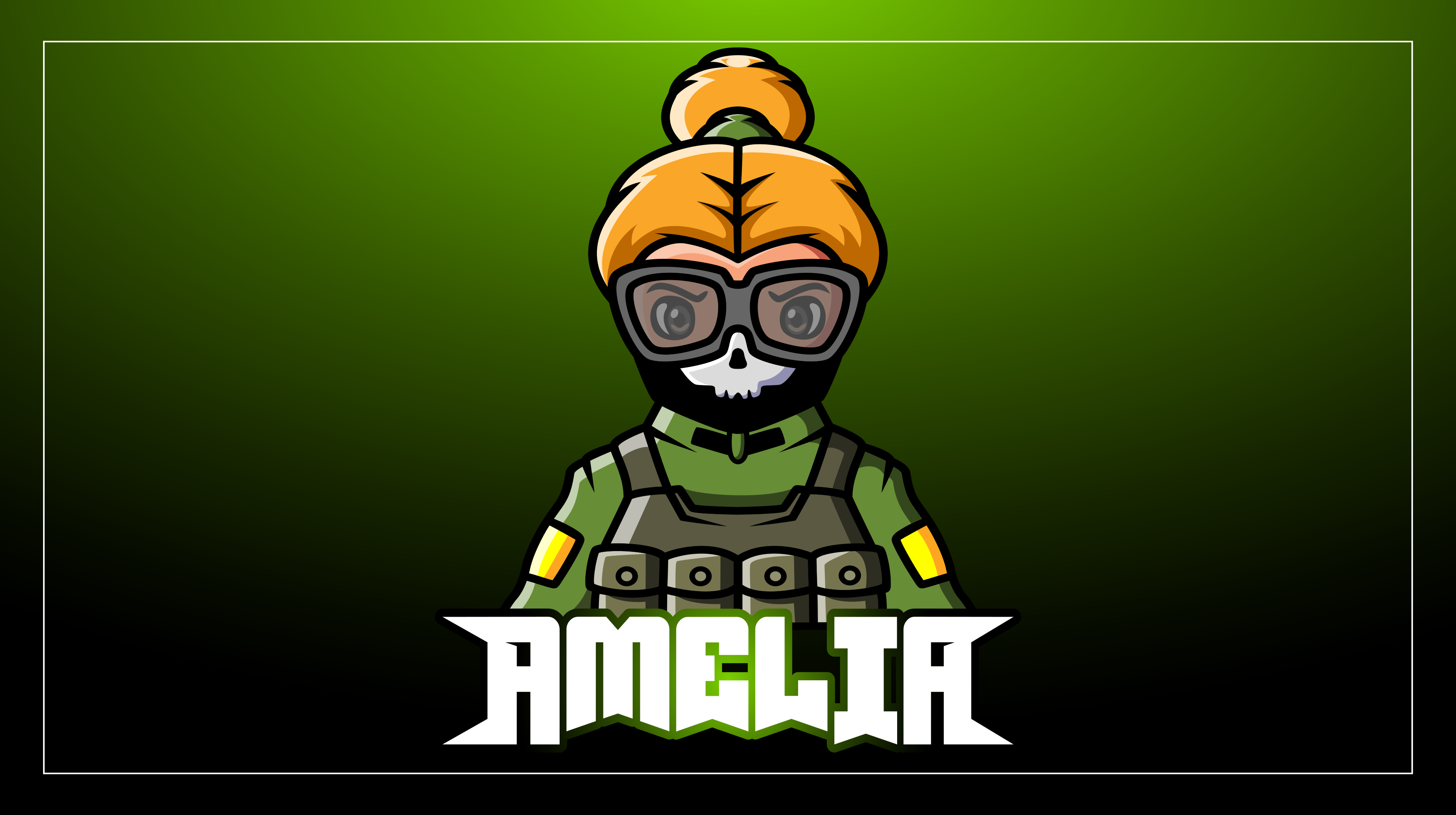 乙烯基地毯定制女兵姓名款 - TenStickers