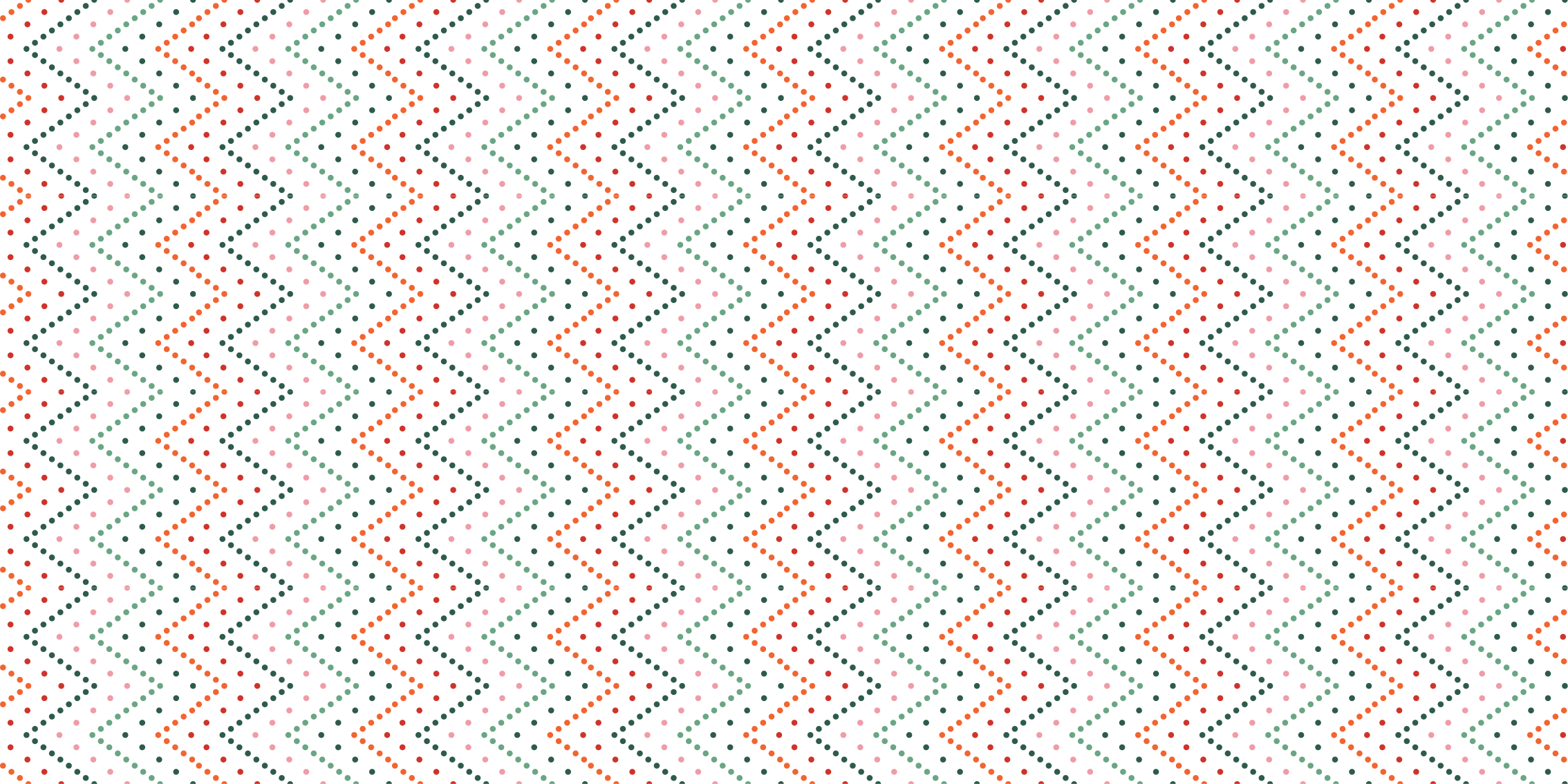 民族乙烯基地毯 锯齿形颜色图案 - TenStickers