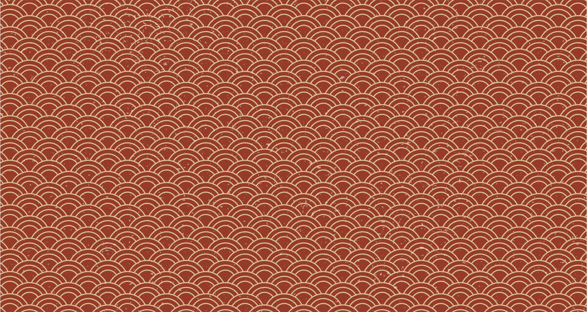 乙烯基地毯几何曲线波纹图案 - TenStickers