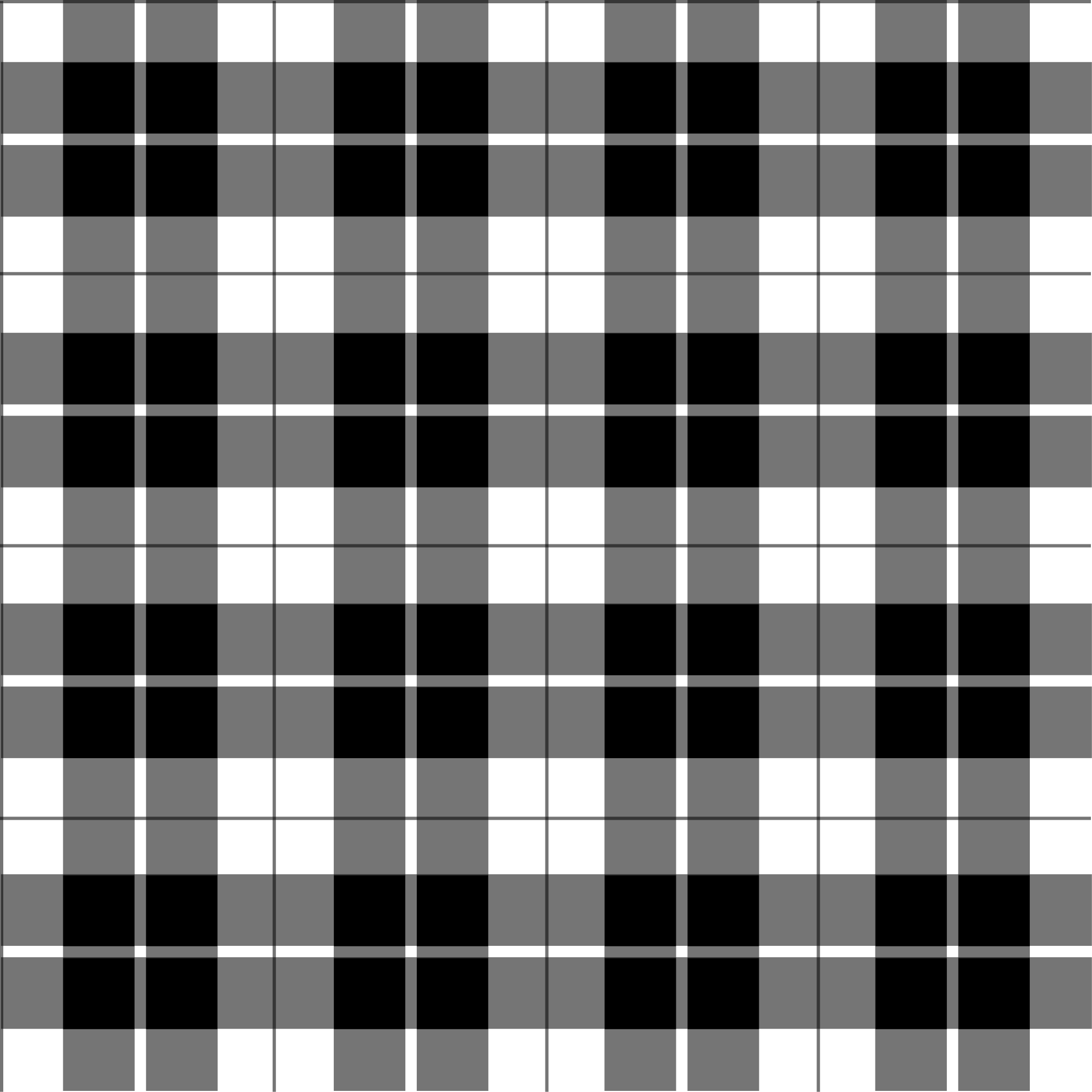 乙烯基地毯几何 黑白格子 - TenStickers