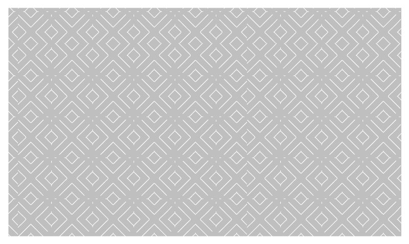 卧室乙烯基地毯 灰色时尚钻石图案 - TenStickers