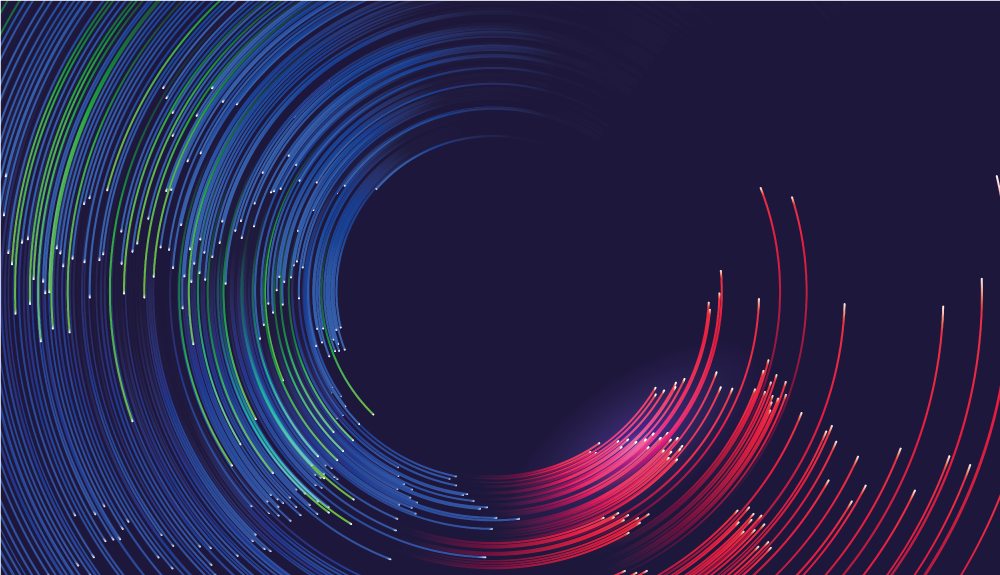 乙烯基地毯 漩涡色彩波纹 - TenStickers