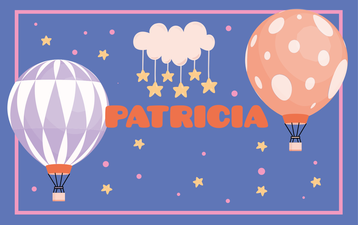 乙烯基地毯名称气球探险之旅 - TenStickers