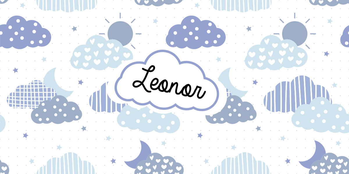 乙烯基地毯名称云朵图案 - TenStickers