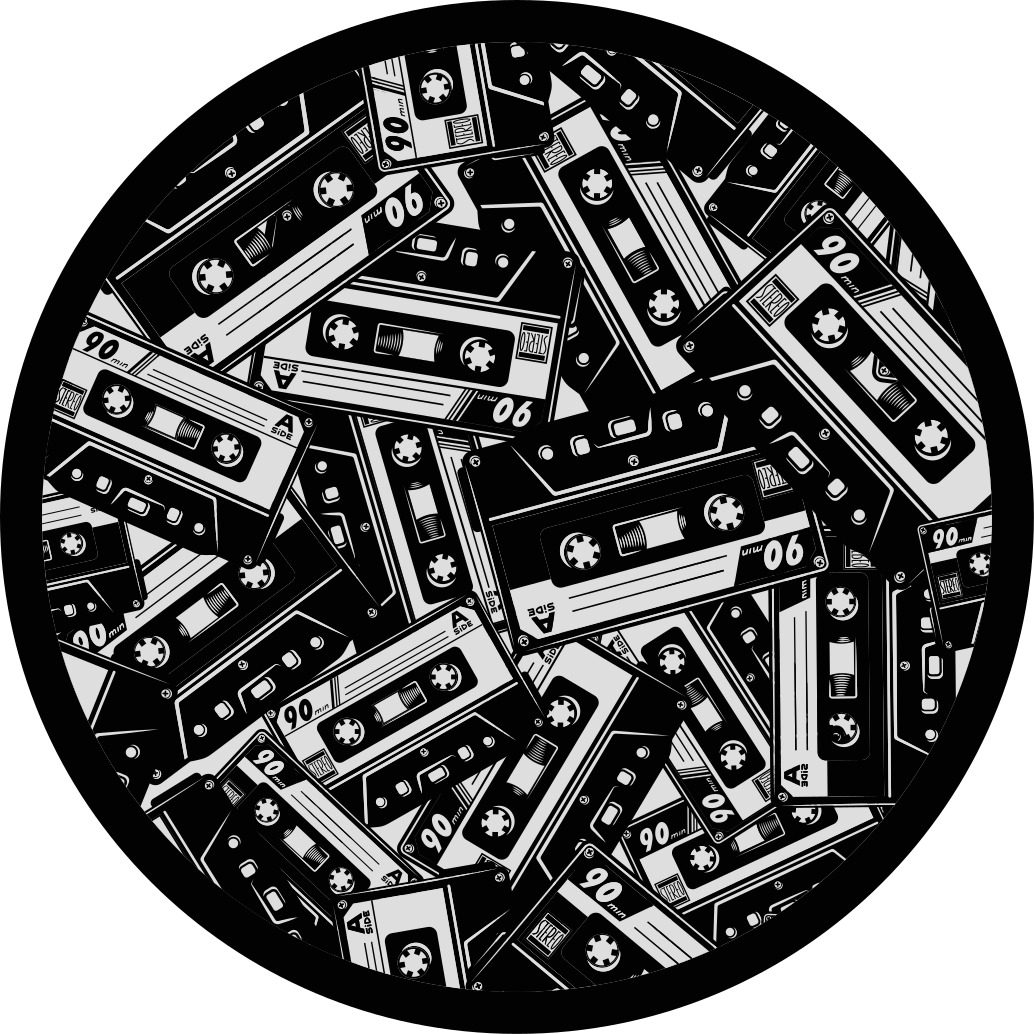 乙烯基地毯卡带概念设计 - TenStickers