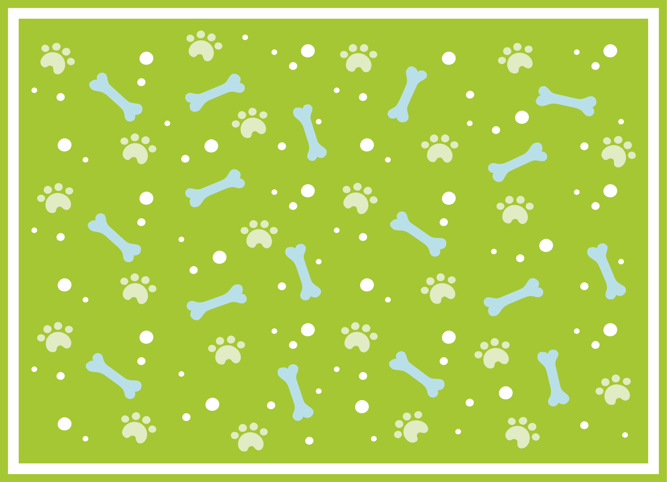 乙烯基地毯动物爪印风格 - TenStickers