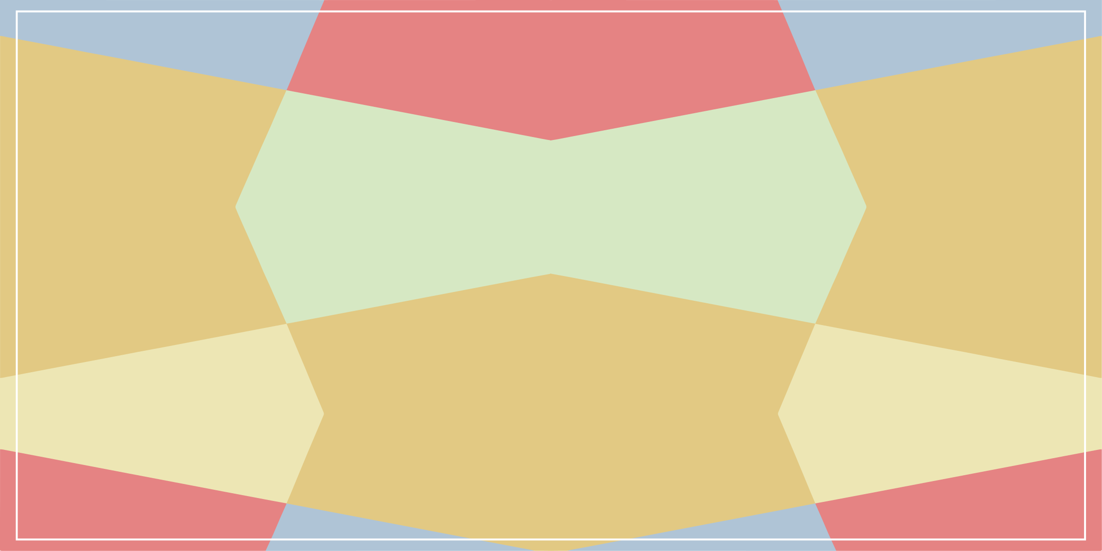 乙烯基地毯几何多彩多边形图案 - TenStickers