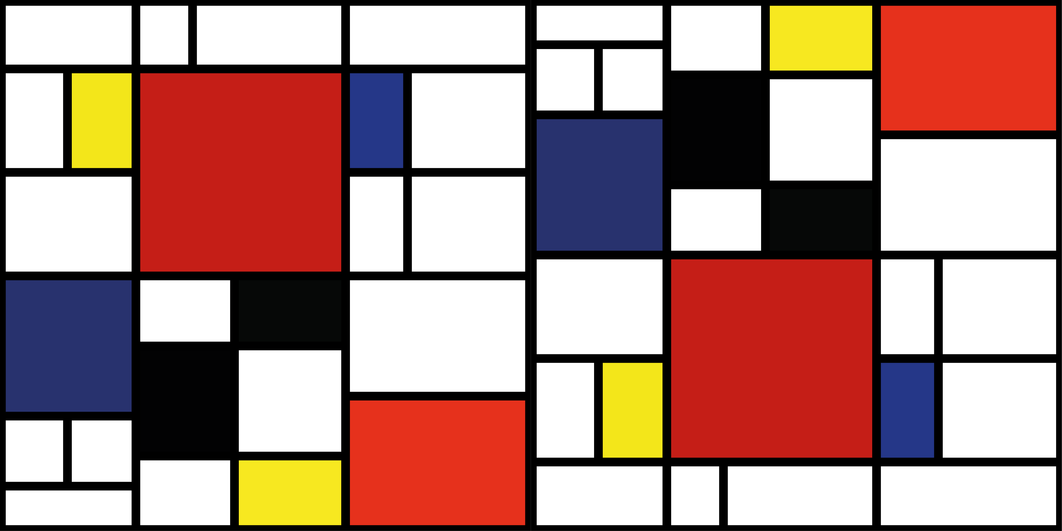 乙烯基地毯色块图案 - TenStickers