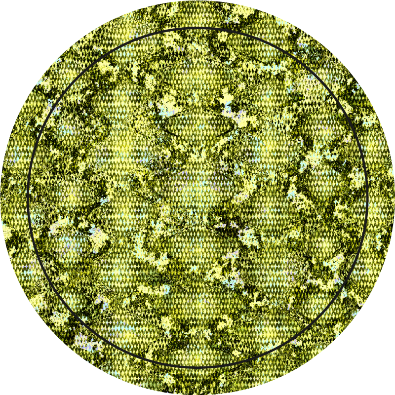 乙烯基地毯动物印花爬行动物绿色皮肤 - TenStickers