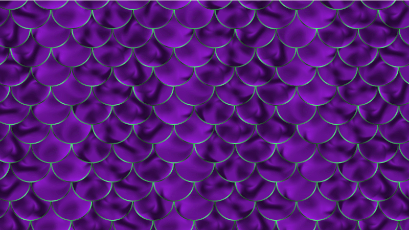 乙烯基地毯动物印花紫色图案与条纹 - TenStickers