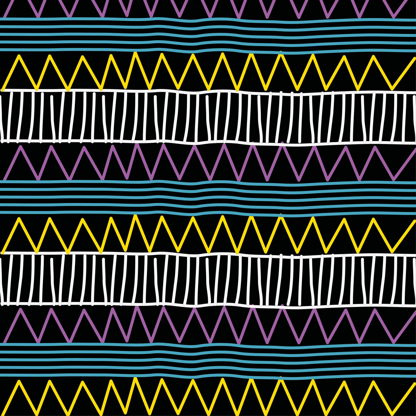 乙烯基地毯几何色彩图案游戏 - TenStickers