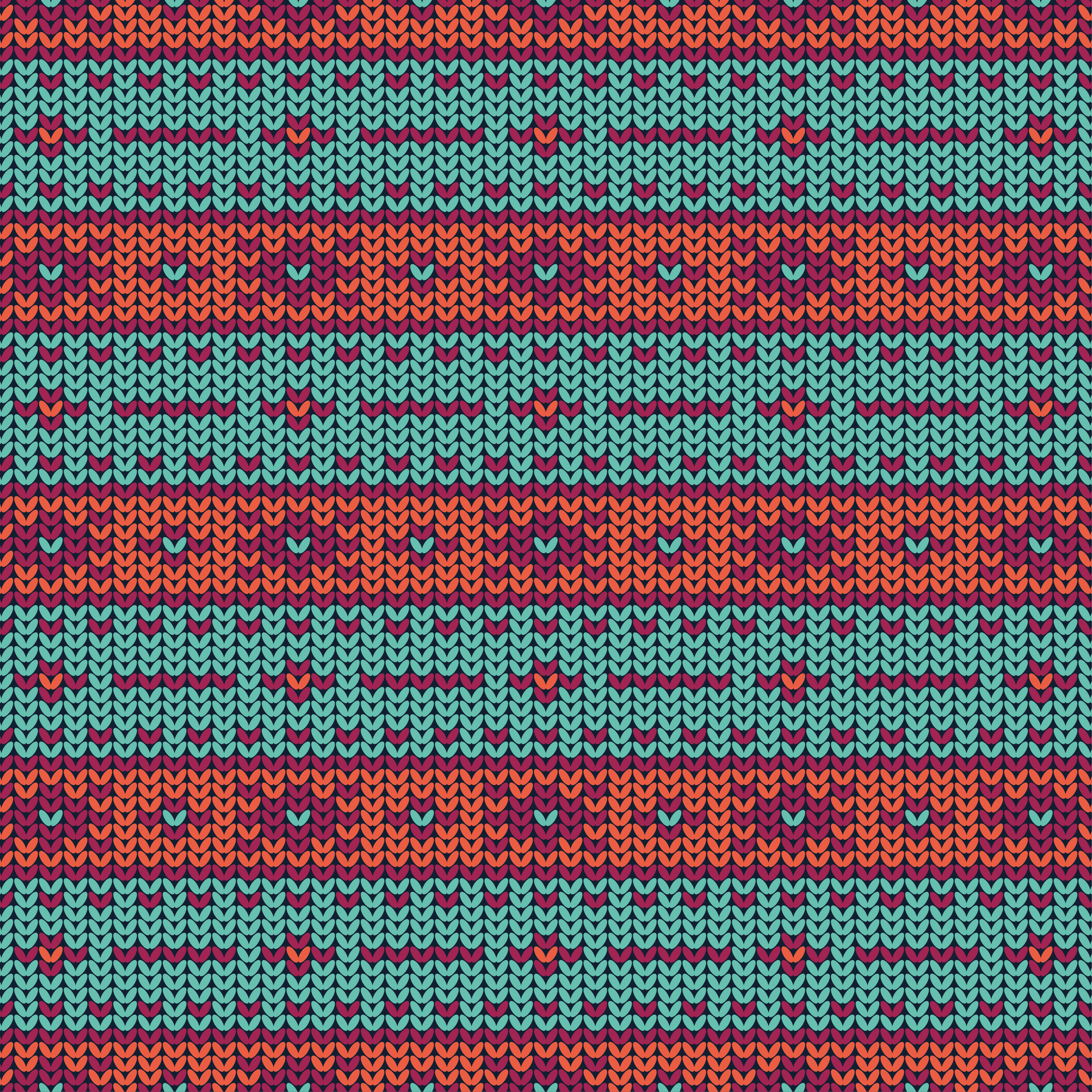 民族乙烯基地毯生动几何图案 - TenStickers