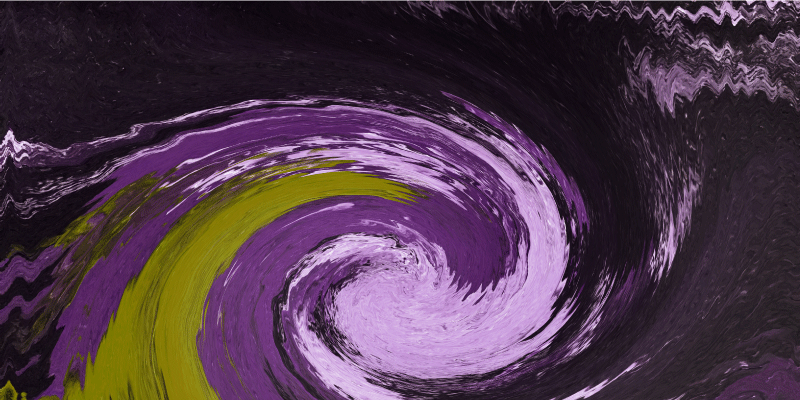 乙烯基地毯旋转色彩流动 - TenStickers