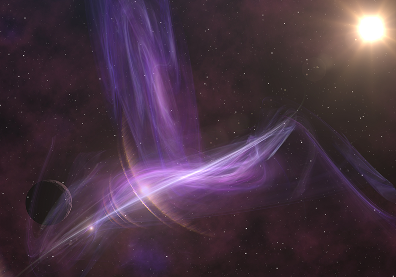 乙烯基地毯打造银河梦境 - TenStickers