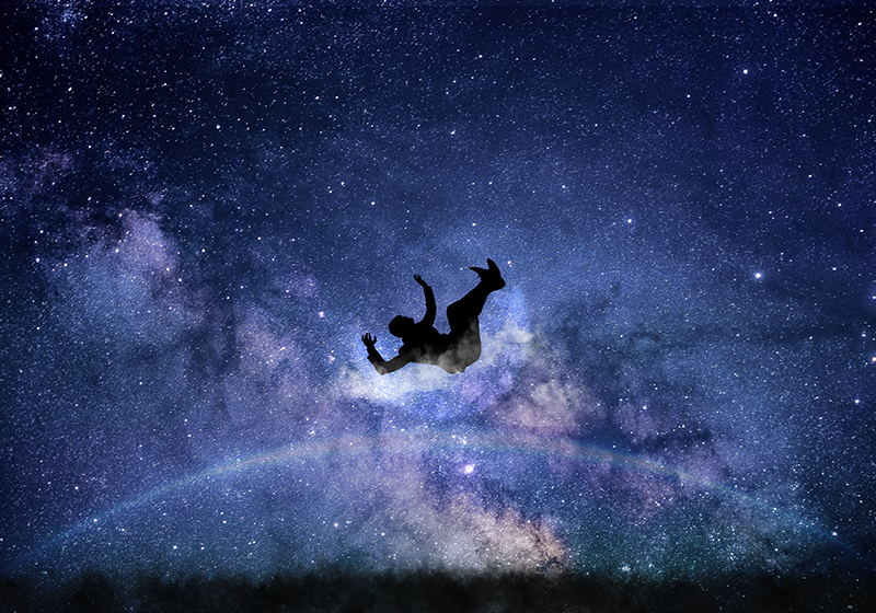 乙烯基地毯星星 穿越宇宙之旅 - TenStickers