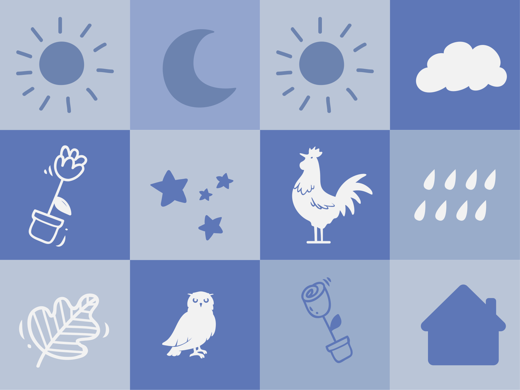 乙烯基地毯 儿童 幼儿园棋盘 - TenStickers