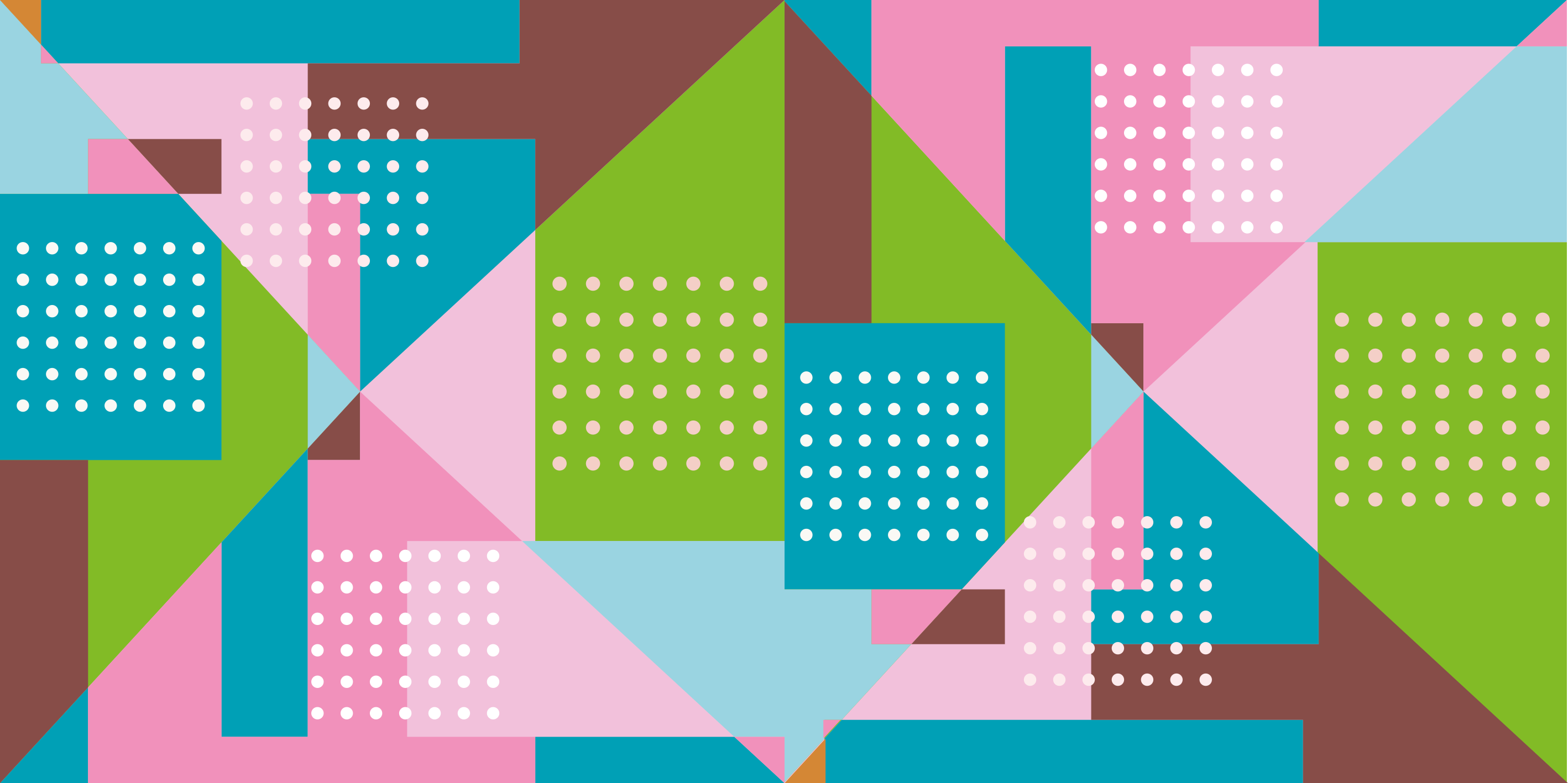 乙烯基地毯几何 几何形状融合 - TenStickers