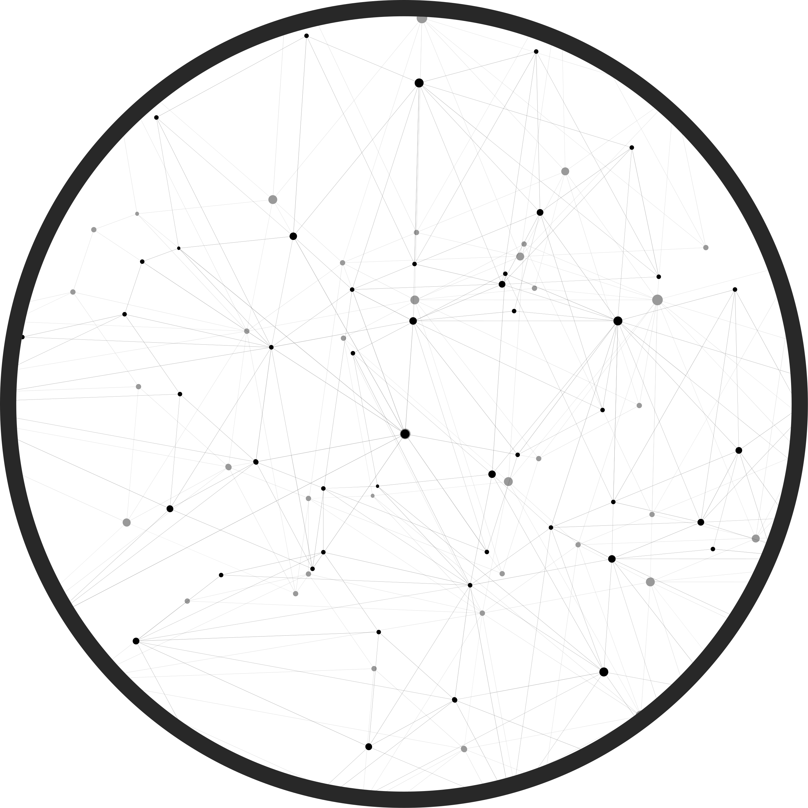 乙烯基地毯 抽象网络模式 - TenStickers