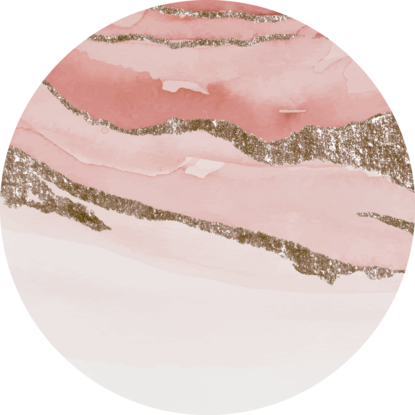 圆形乙烯基地毯 抽象纹理圆形设计 - TenStickers