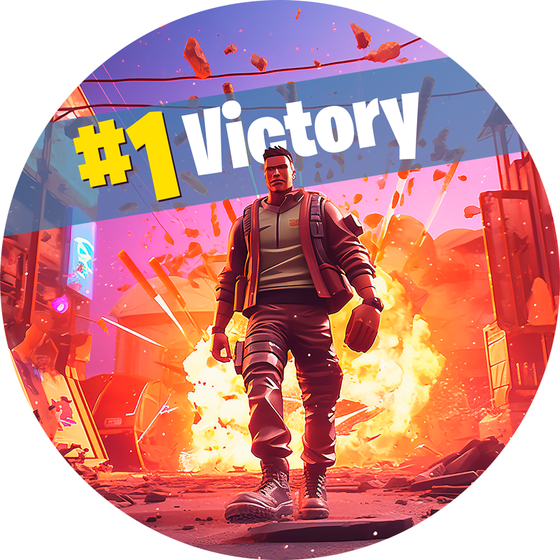 卧室乙烯基地毯 电子游戏士兵胜利 - TenStickers