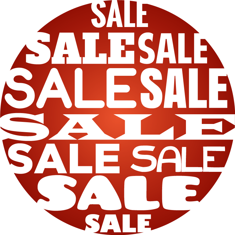 乙烯基地毯 圆形销售 - TenStickers