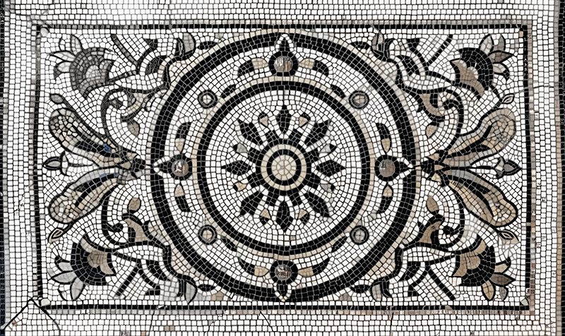 乙烯基地毯饭厅 新艺术风格设计 - TenStickers