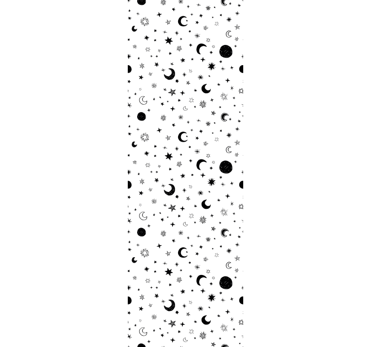 星星墙纸让您感受浩瀚夜空 - TenStickers