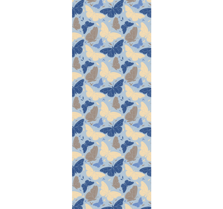 蝴蝶壁纸色彩斑斓的飞舞昆虫 - TenStickers