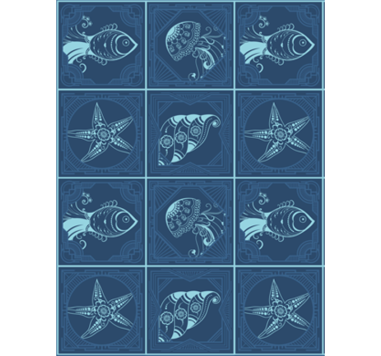 动物墙纸装饰海洋生物 - TenStickers