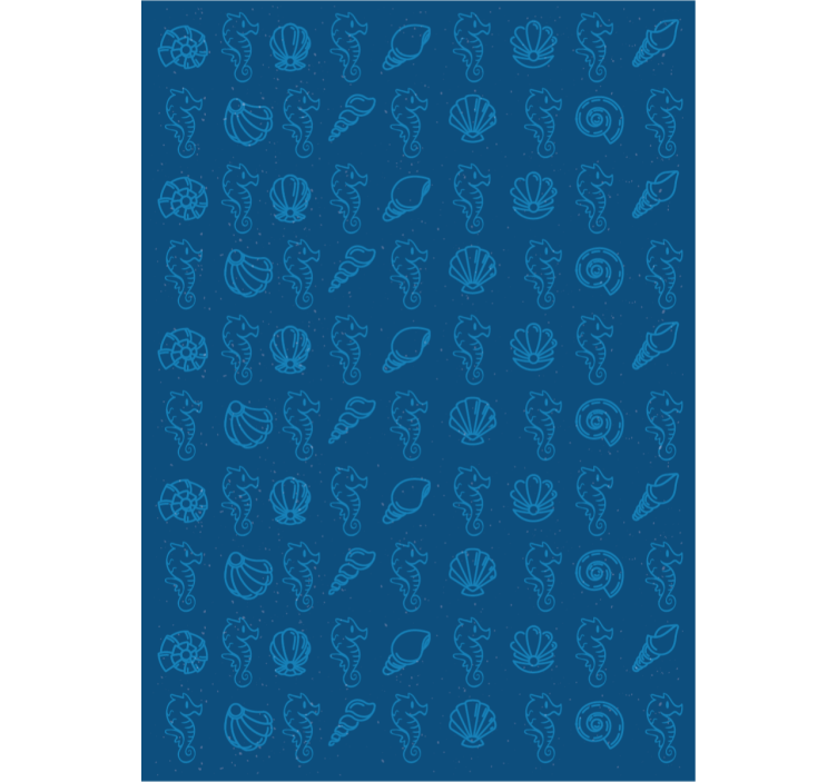 动物墙纸海洋主题插图 - TenStickers