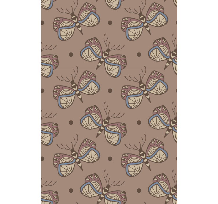 蝴蝶壁纸激励复古蝴蝶胜利 - TenStickers