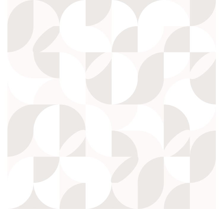 时尚墙纸打造复古白色调空间 - TenStickers