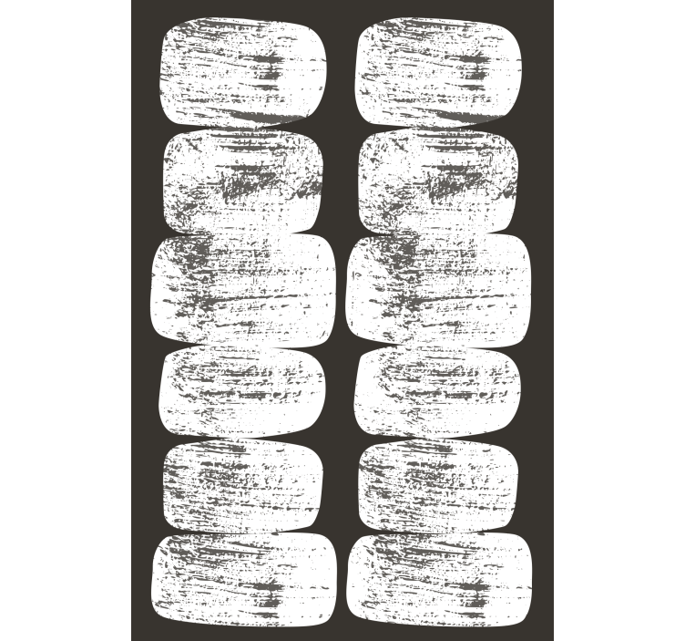 时尚墙纸展现中世纪风格几何图形 - TenStickers