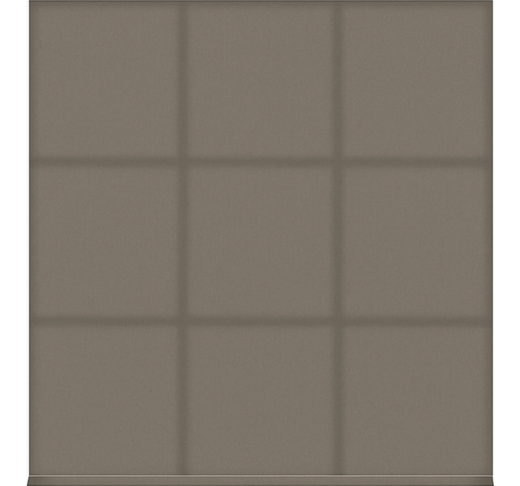 墙纸餐厅酷炫棕色单色墙纸 - TenStickers