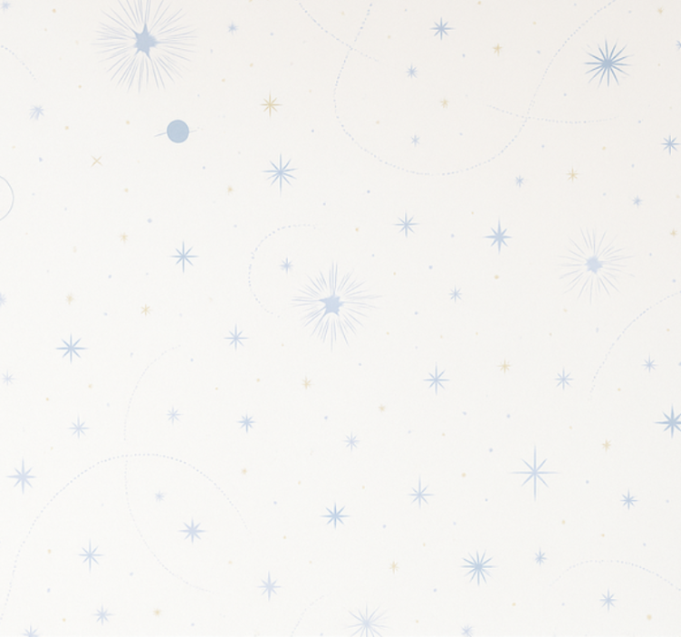 主卧墙纸带来星空绚烂梦幻体验 - TenStickers
