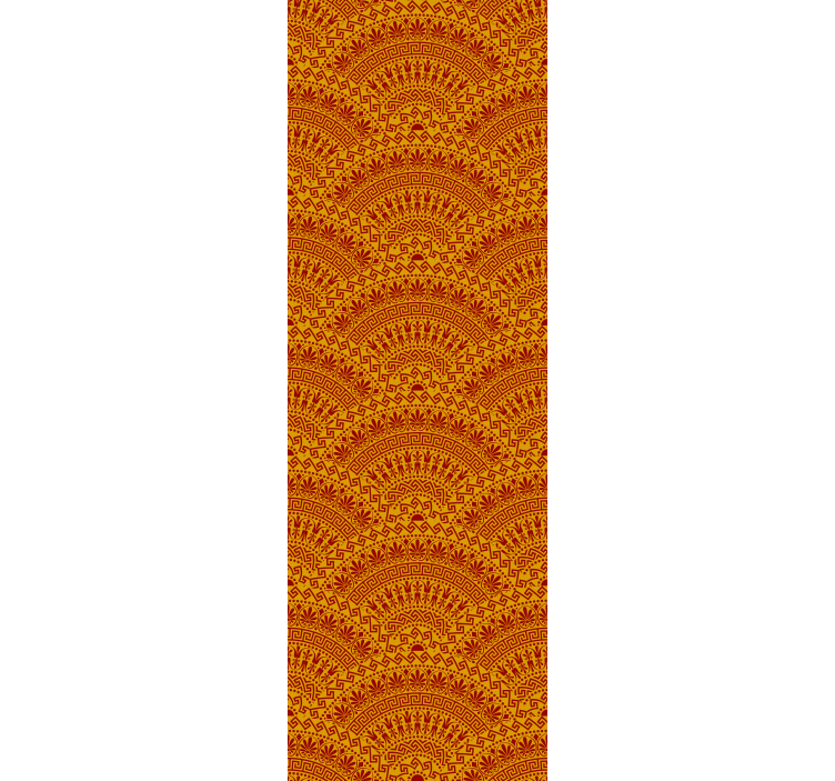 几何墙纸 几何拱形图案 - TenStickers