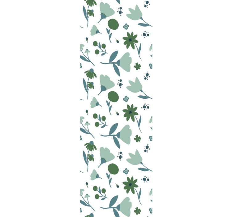 墙纸花卉 植物绽放 - TenStickers