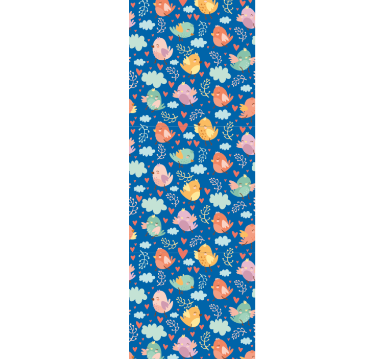 墙纸鸟类 多彩的朋友 - TenStickers