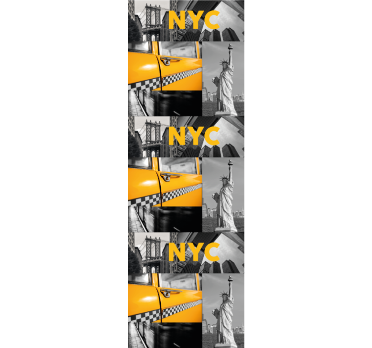 城市墙纸 城市拼贴 - TenStickers