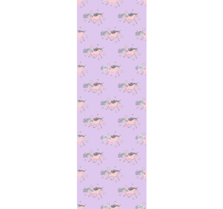 动物墙纸展现独角兽幻想氛围 - TenStickers