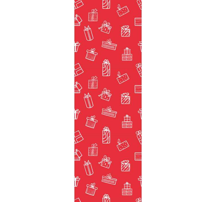 墙纸 圣诞 主题 礼物图案主题 - TenStickers