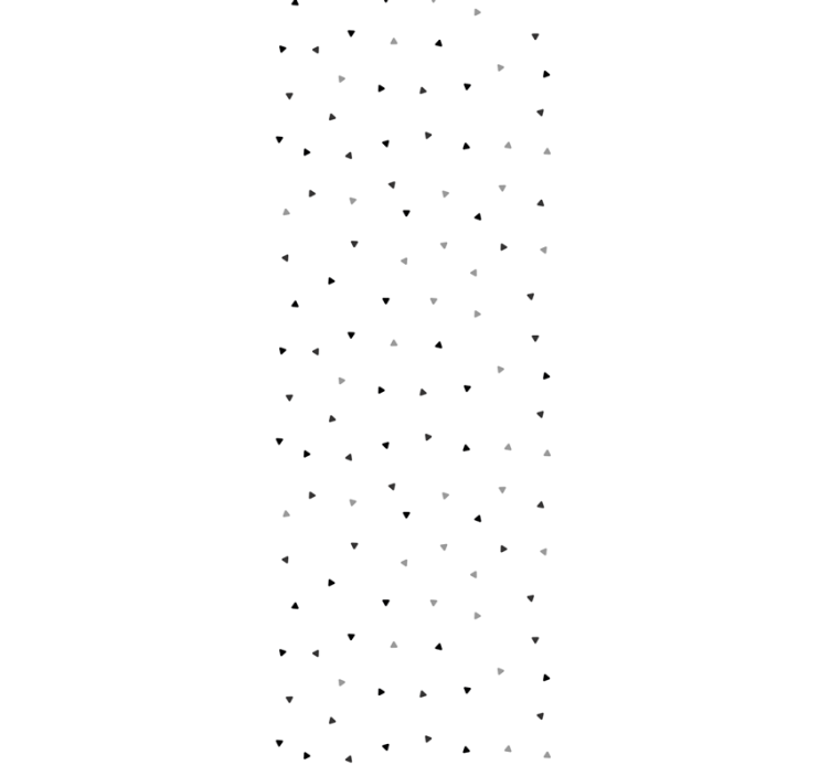 几何墙纸 散落的三角形 - TenStickers