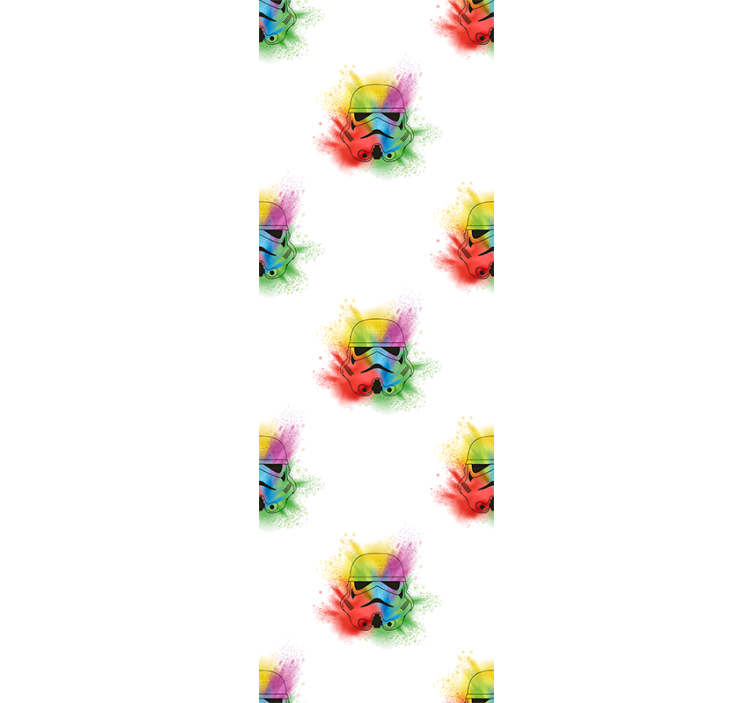 艺术墙纸 色彩丰富的甲虫插画 - TenStickers