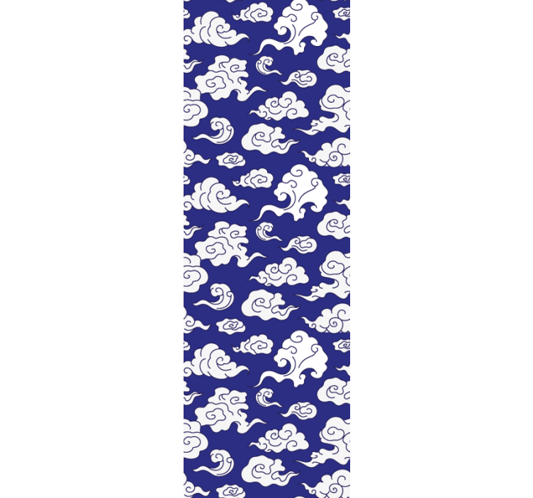 纽约壁纸 云状图案 - TenStickers