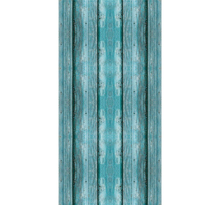 墙纸木质 受损木材 - TenStickers