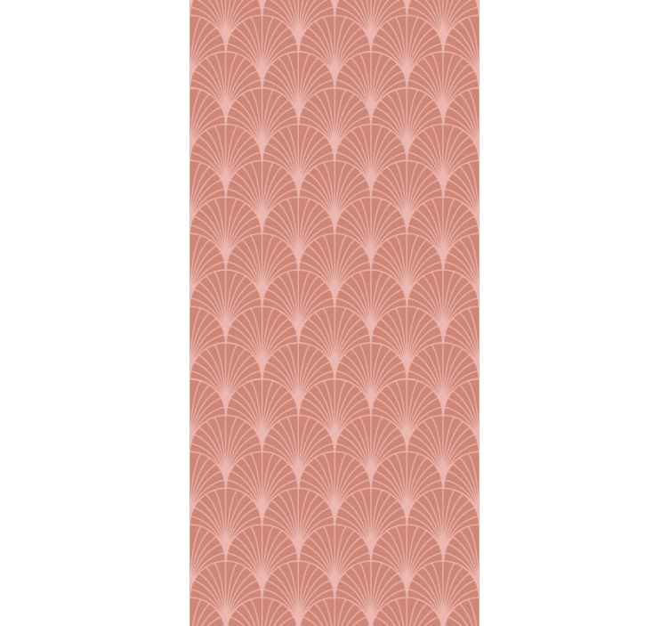 艺术墙纸优雅扇形设计 - TenStickers